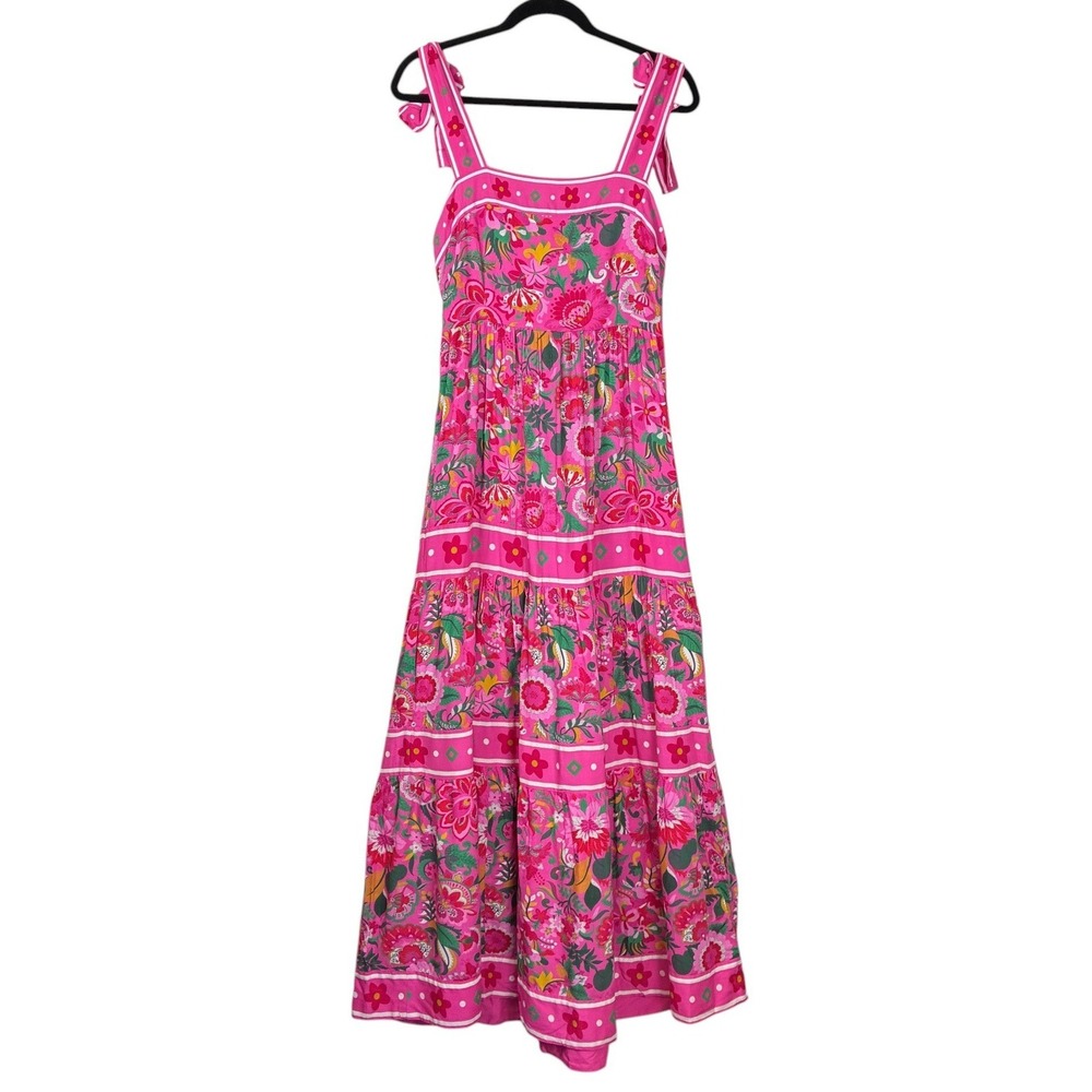 Beach Riot Womens Charlotte Maxi Dress Size M Vacation Resortwear Beach Wedding - Picture 2 of 15